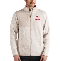 Кофта на молнии Houston Rockets Antigua - Oatmeal