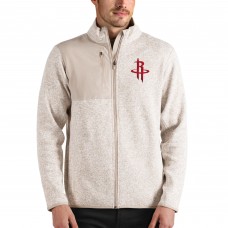 Кофта на молнии Houston Rockets Antigua - Oatmeal