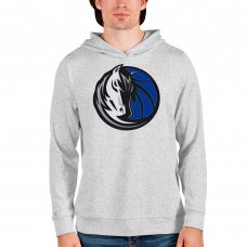 Толстовка Dallas Mavericks Antigua Logo Absolute - Heathered Gray
