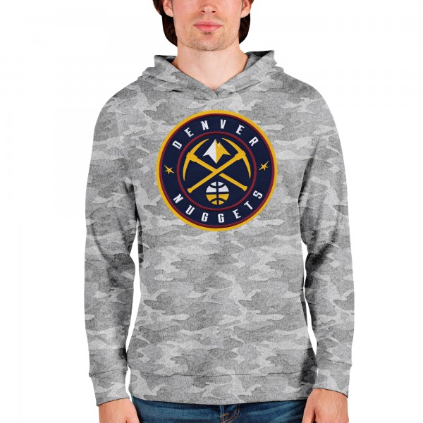 Толстовка Denver Nuggets Antigua Logo Absolute - Camo - фирменная одежда NBA