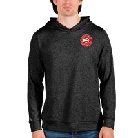 Толстовка Atlanta Hawks Antigua Absolute - Heathered Black