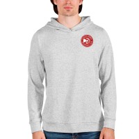 Толстовка Atlanta Hawks Antigua Absolute - Heathered Gray