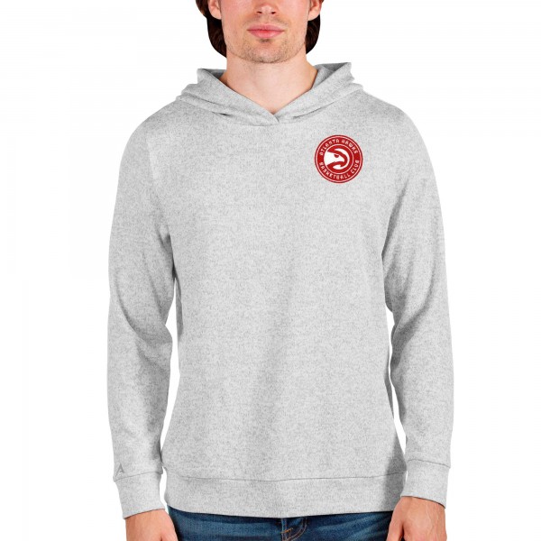 Толстовка Atlanta Hawks Antigua Absolute - Heathered Gray - фирменная одежда NBA