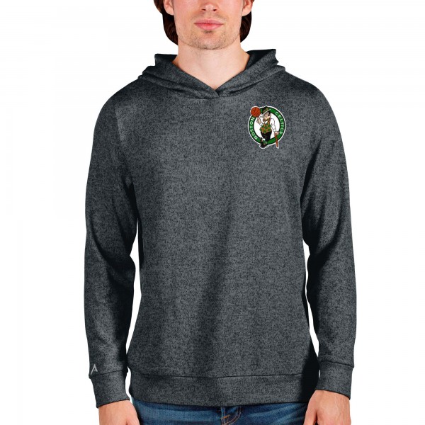 Толстовка Boston Celtics Antigua Absolute - Heathered Charcoal - фирменная одежда NBA