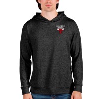 Толстовка Chicago Bulls Antigua Heathered Black Absolute