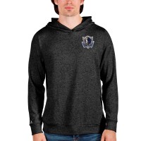 Толстовка Dallas Mavericks Antigua Absolute - Heathered Black