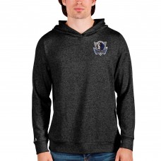 Толстовка Dallas Mavericks Antigua Absolute - Heathered Black