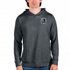 Толстовка Dallas Mavericks Antigua Absolute - Heathered Charcoal