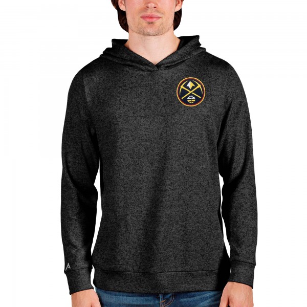 Толстовка Denver Nuggets Antigua Absolute - Heathered Black - фирменная одежда NBA