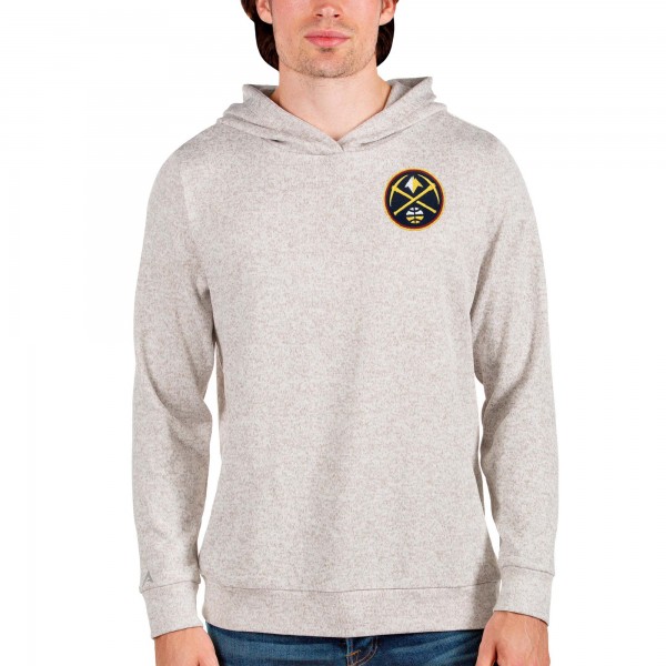 Толстовка Denver Nuggets Antigua Absolute - Oatmeal - фирменная одежда NBA