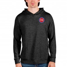 Толстовка Detroit Pistons Antigua Absolute - Heathered Black
