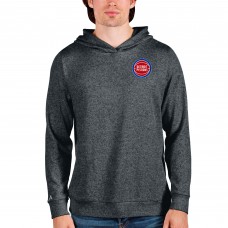 Толстовка Detroit Pistons Antigua Absolute - Heathered Charcoal