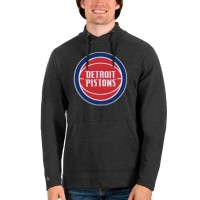 Кофта Detroit Pistons Antigua Logo Reward Crossover - Heathered Black