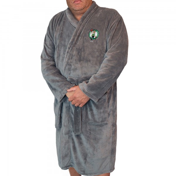 Boston Celtics ISlide Boss Robe - Gray