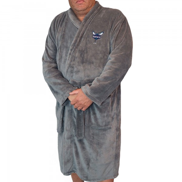 Charlotte Hornets ISlide Gray Boss Robe