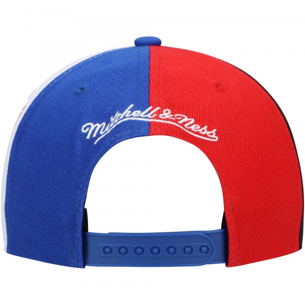 Бейсболка Philadelphia 76ers Mitchell & Ness NBA 75th Anniversary What The? - Royal - официальный мерч NBA