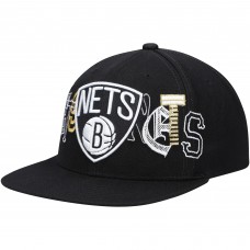 Бейсболка Brooklyn Nets Mitchell & Ness Hype Type - Black