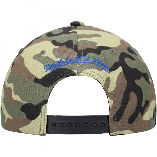 Бейсболка Philadelphia 76ers Mitchell & Ness Woodland Desert - Camo - официальный мерч NBA