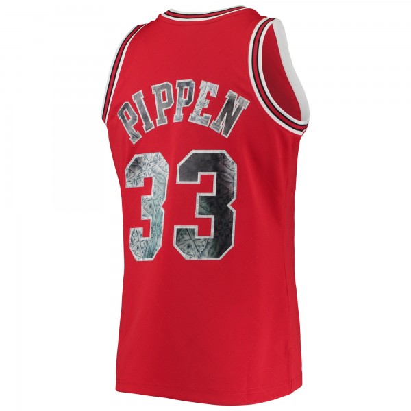 Игровая форма  Scottie Pippen Chicago Bulls Mitchell & Ness 1996-97 Hardwood Classics NBA 75th Anniversary Diamond Swingman - Red
