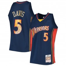 Игровая форма Baron Davis Golden State Warriors Mitchell & Ness 2006-07 Hardwood Classics 75th Anniversary Diamond Swingman - Navy