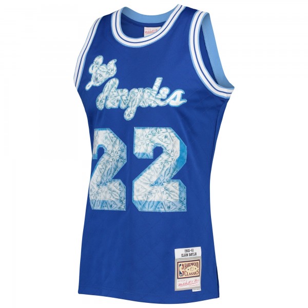 Игровая форма  Elgin Baylor Los Angeles Lakers Mitchell & Ness 1996-97 Hardwood Classics NBA 75th Anniversary Diamond Swingman - Royal