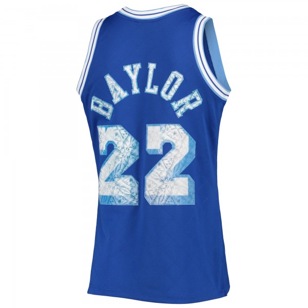 Игровая форма  Elgin Baylor Los Angeles Lakers Mitchell & Ness 1996-97 Hardwood Classics NBA 75th Anniversary Diamond Swingman - Royal