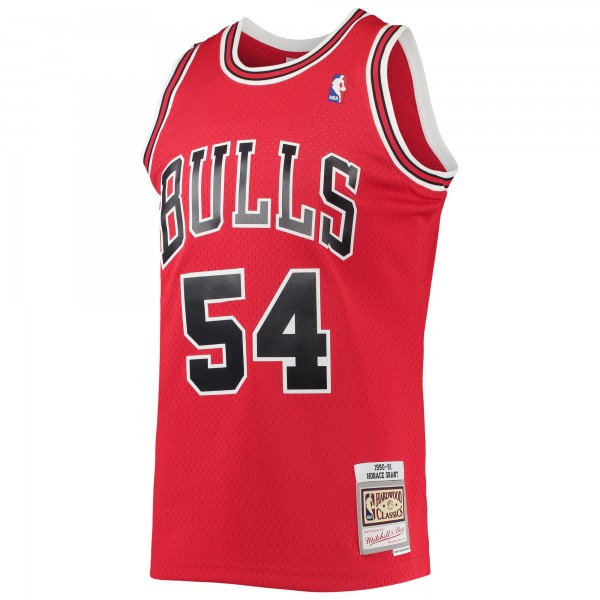 Игровая джерси Chicago Bulls Horace Grant Mitchell & Ness Red 1990/91 Throwback Dark