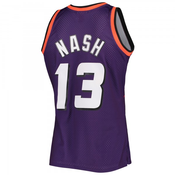 Игровая майка Steve Nash Phoenix Suns Mitchell & Ness 1996-97 Hardwood Classics Swingman - Purple - оригинальная джерси НБА
