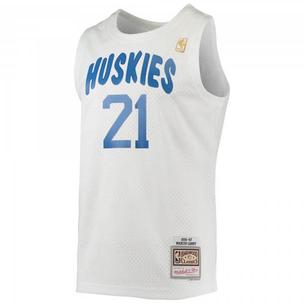 Игровая майка Marcus Camby Toronto Raptors Mitchell & Ness 1996-97 Hardwood Classics Swingman - White - оригинальная джерси НБА