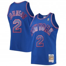 Игровая форма Larry Johnson New York Knicks Mitchell & Ness 1996-97 Hardwood Classics Swingman - Blue