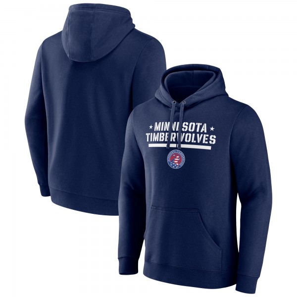 Толстовка Minnesota Timberwolves Hoops For Troops Trained - Navy