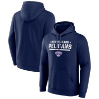 Толстовка с капюшоном New Orleans Pelicans Hoops For Troops Trained - Navy