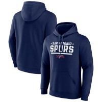 Толстовка с капюшоном San Antonio Spurs Hoops For Troops Trained - Navy