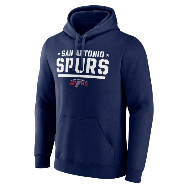 Толстовка с капюшоном San Antonio Spurs Hoops For Troops Trained - Navy - фирменная одежда NBA