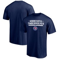 Футболка Minnesota Timberwolves Hoops For Troops Trained - Navy