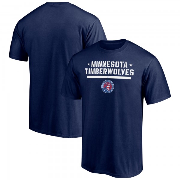 Футболка Minnesota Timberwolves Hoops For Troops Trained - Navy