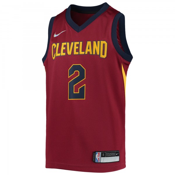 Детская игровая майка Collin Sexton Cleveland Cavaliers Nike 2021/22 Diamond Swingman - Icon Edition - Wine - баскетбольная джерси NBA