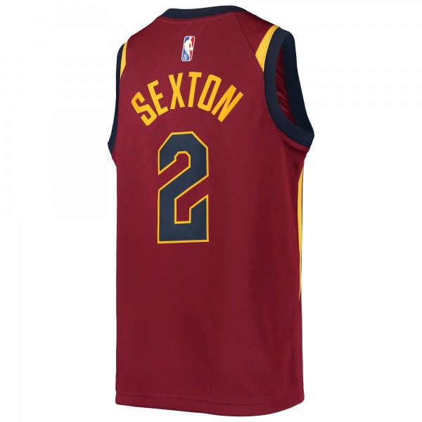 Детская игровая майка Collin Sexton Cleveland Cavaliers Nike 2021/22 Diamond Swingman - Icon Edition - Wine - баскетбольная джерси NBA