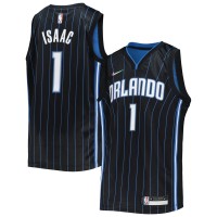Детская игровая майка Jonathan Isaac Orlando Magic Nike 2021/22 Diamond Swingman - Icon Edition - Black