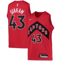 Детская игровая майка Pascal Siakam Toronto Raptors Nike 2021/22 Diamond Swingman - Icon Edition - Red