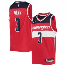Детская игровая майка Bradley Beal Washington Wizards Nike 2021/22 Diamond Swingman - Icon Edition - Red