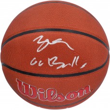 Мяч Autographed Chicago Bulls Lonzo Ball Authentic Wilson Team Logo with Go Bulls Inscription