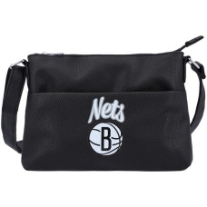 Женская Brooklyn Nets FOCO Logo Script Crossbody Handbag