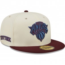 Бейсболка New York Knicks New Era Color Pop 59FIFTY - Cream