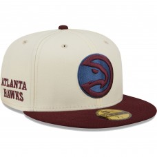 Бейсболка Atlanta Hawks New Era Color Pop 59FIFTY - Cream