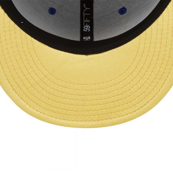 Бейсболка Philadelphia 76ers New Era 3x NBA Champions Metallic Undervisor 59FIFTY - Royal