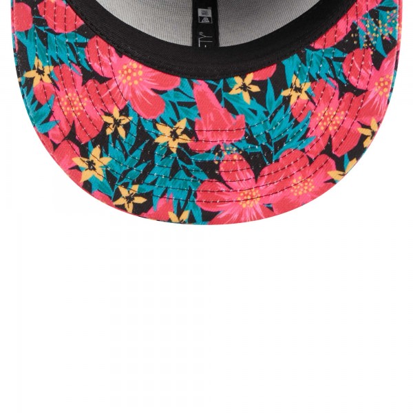 Бейсболка Philadelphia 76ers New Era Neon Floral 9FIFTY - Black
