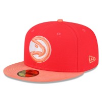 Бейсболка Atlanta Hawks New Era Tonal 59FIFTY - Red/Peach