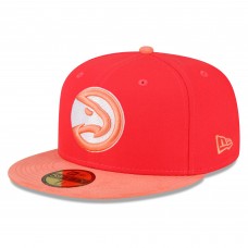 Бейсболка Atlanta Hawks New Era Tonal 59FIFTY - Red/Peach