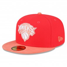 Бейсболка New York Knicks New EraTonal 59FIFTY - Red/Peach